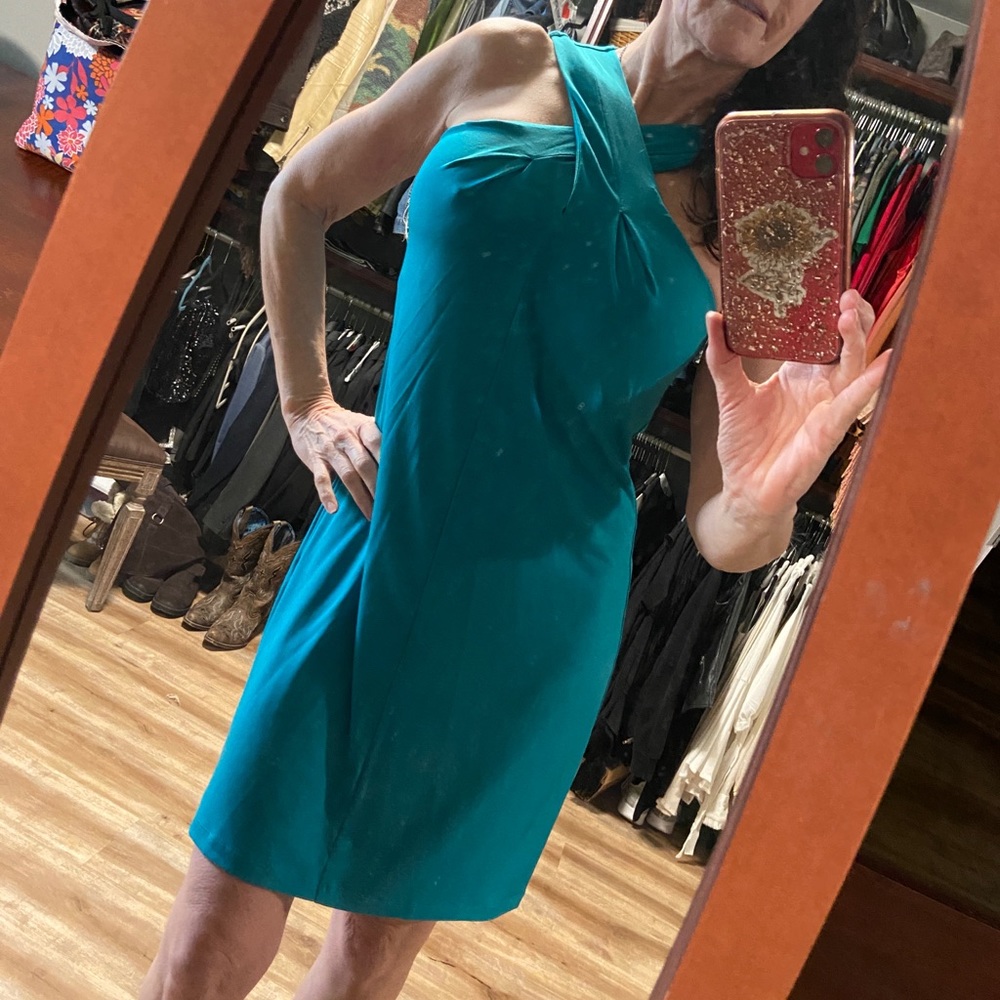 Michael Kors teal dress
